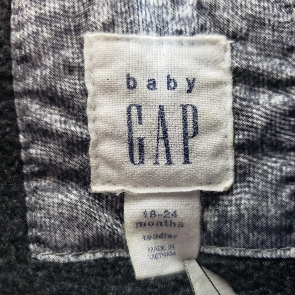 Baby GAP Toddler Puffer Vest‎ 18-24 Months Heather Gray Primaloft Warmest Vest